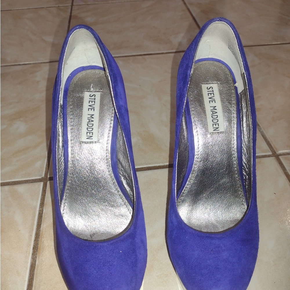 Steve Madden Women's Vibrant Blue Heels